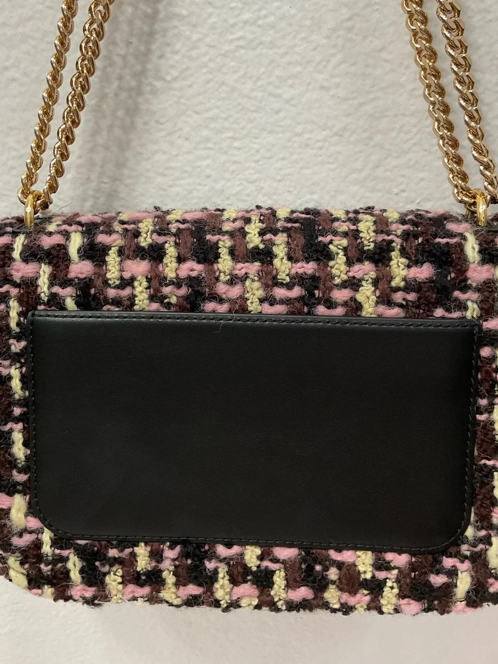 NWT Tory Burch Tweed Shoulder Bag - Picture 7 of 14